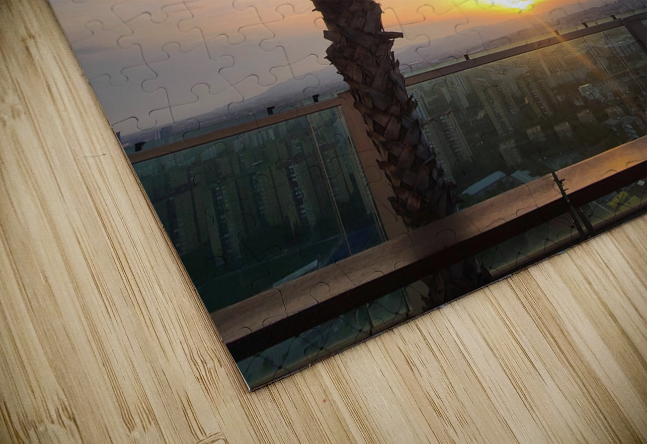 Palms Over the Skyline Click4Pix Puzzle