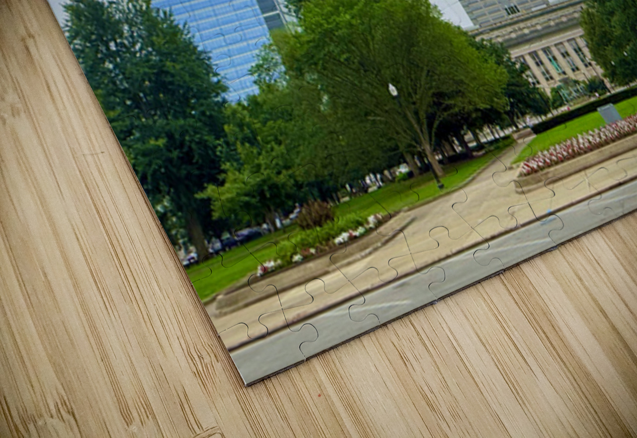 Skyscraper in the Mist Click4Pix Puzzle