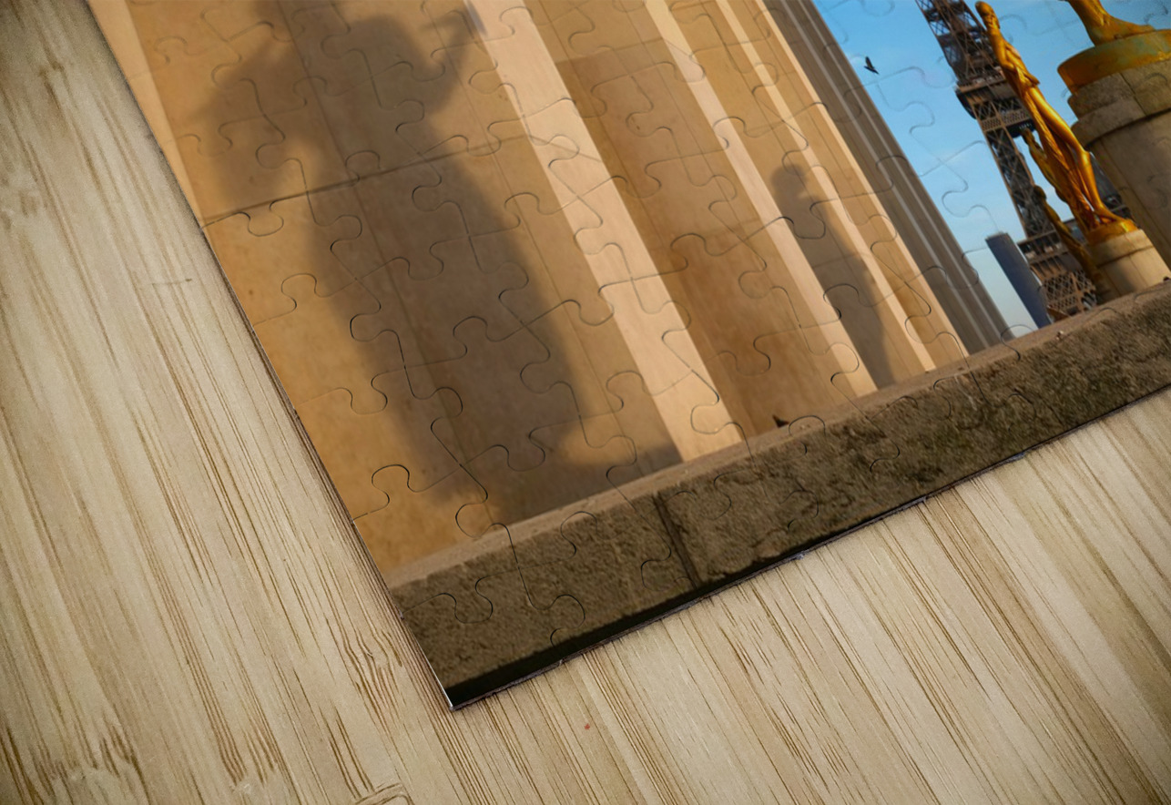 Eiffel Tower 3D Click4Pix Puzzle