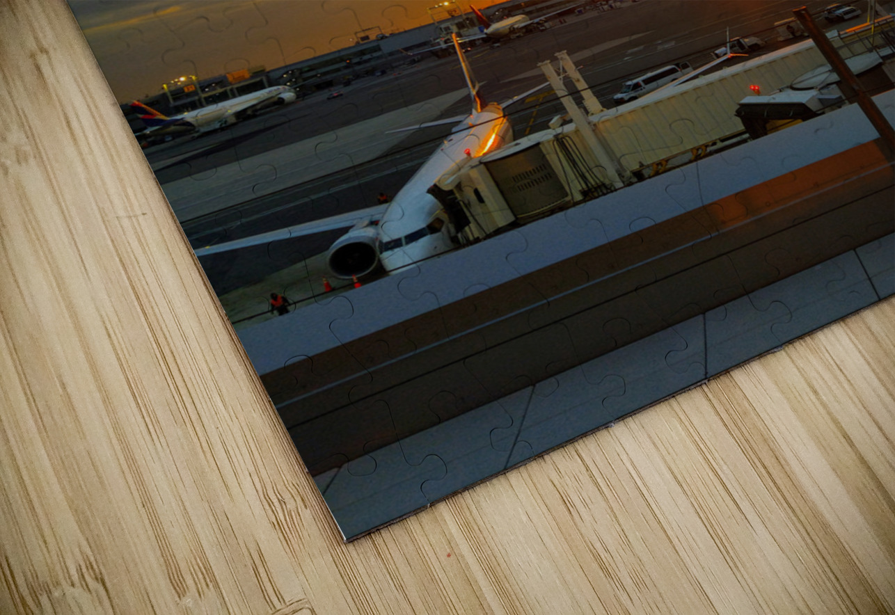  Runway Sunset Click4Pix Puzzle