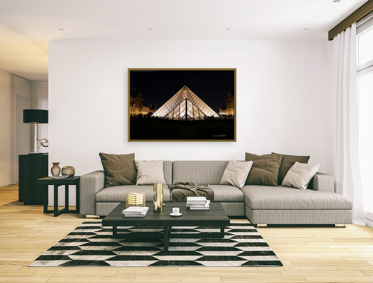 A Louvre Triangle 2 Art