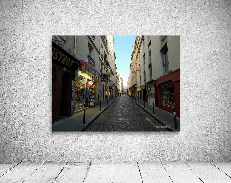 Streets of Paris -- Rue Mouffetard Wall Preview