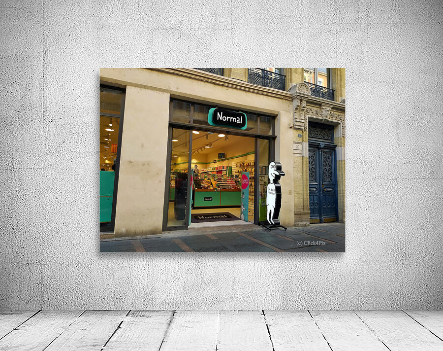 Shopping for Normalcy Wall Preview