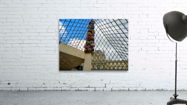 In Louvre with the View 2 Wall Preview