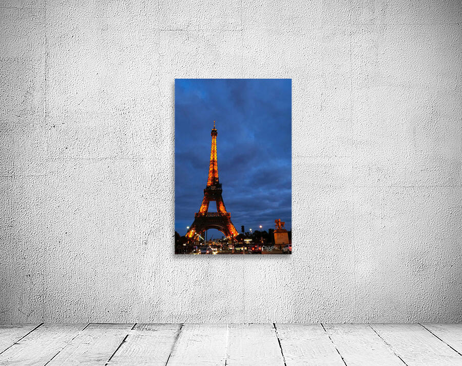 Eiffel Tower at Night 2 Wall Preview