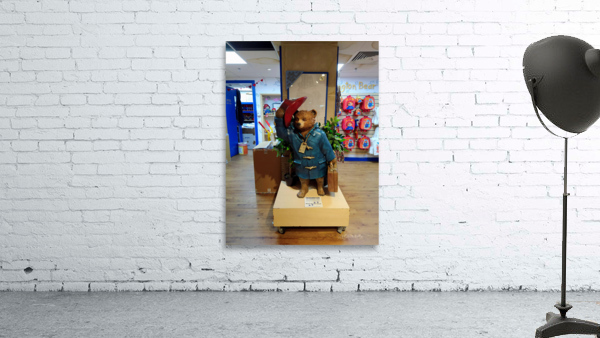 Paddington Bear Statue Wall Preview