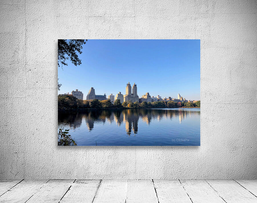 Crisp Reflections – Manhattan Skyline Wall Preview