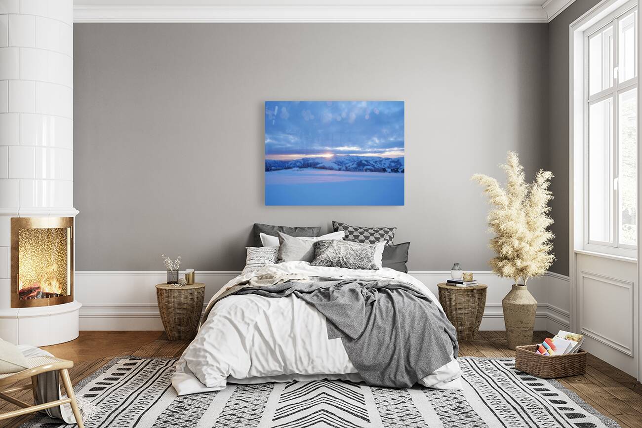 Heavenly Sunset From Eden 1 Reproduction