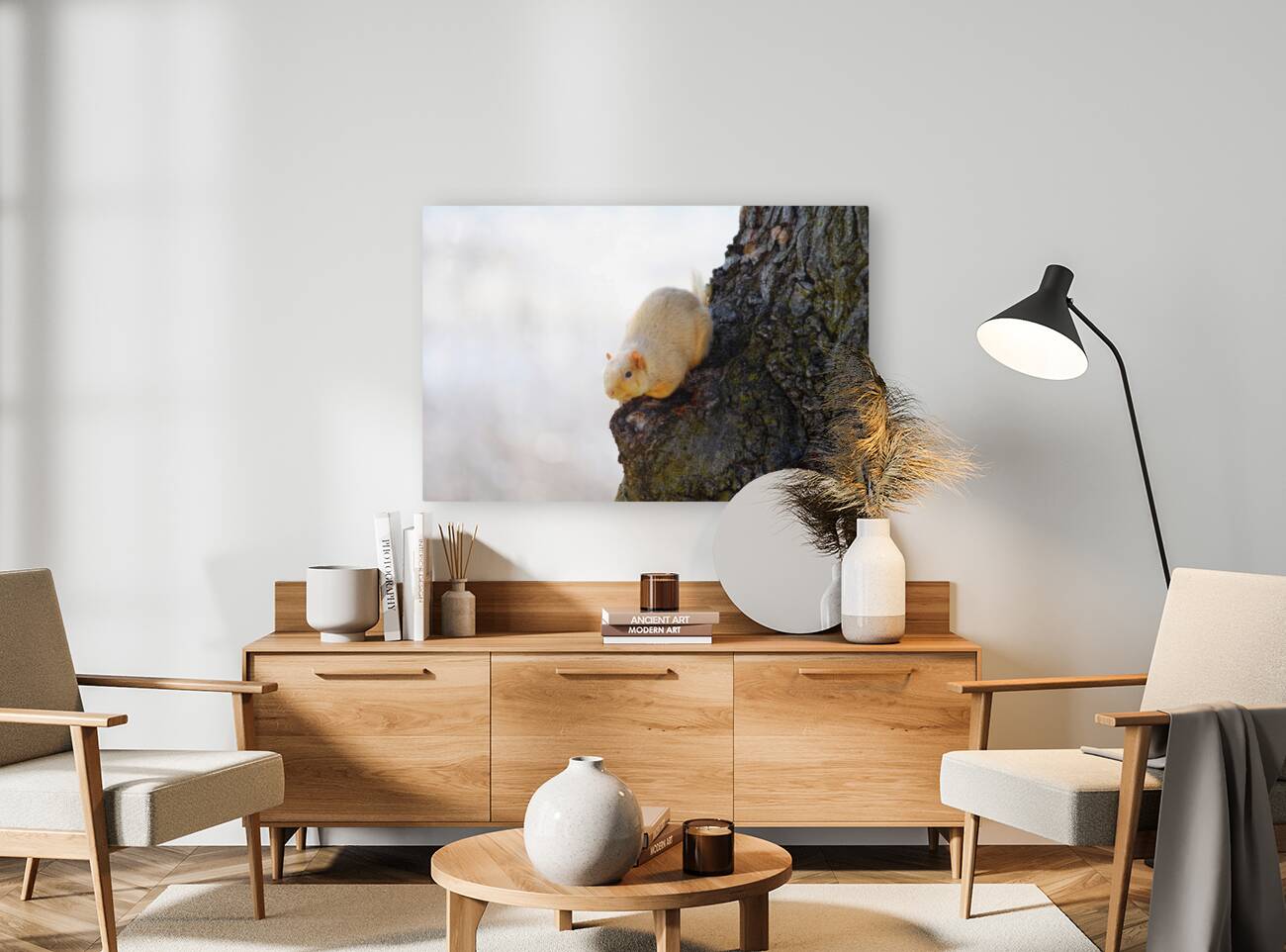 A Blonde Squirrel Moment Reproduction