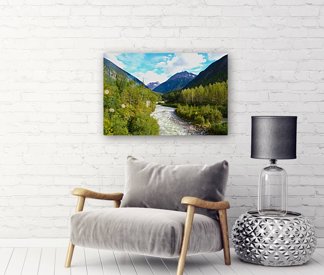 Majestic Mountains of Alaska 3 Reproduction