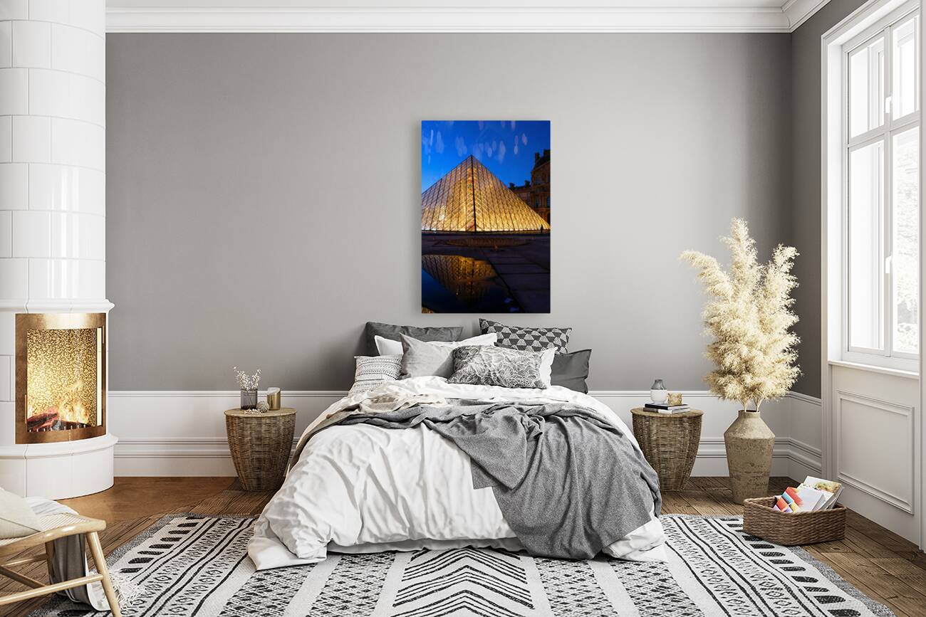 Evening Louvre 3 Reproduction