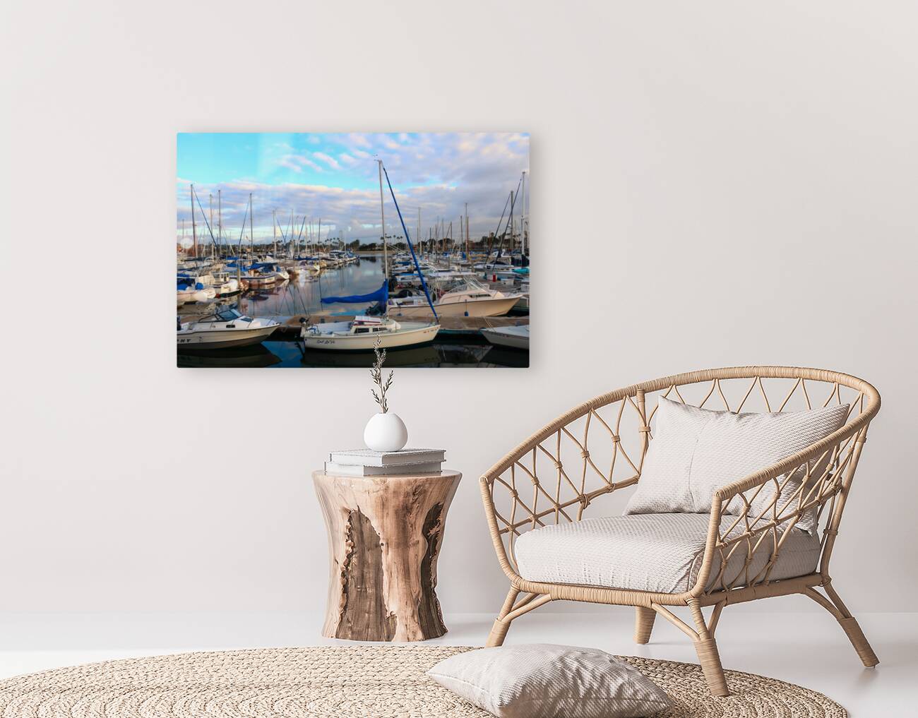 Sea of Boats Reproduction