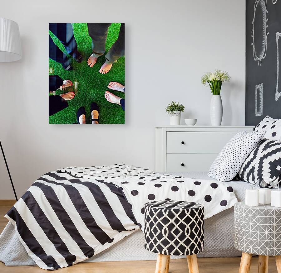 Fancy Feet Team Huddle  Reproduction