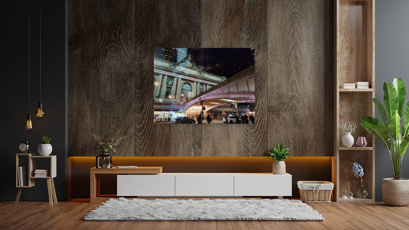 Outside Grand Central Station Reproduction