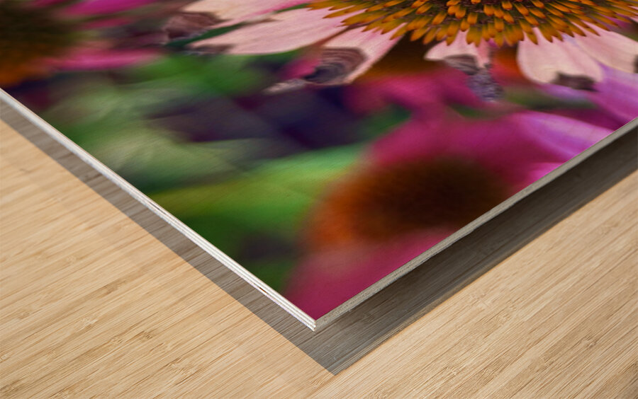 The Heart of Nature Wood print