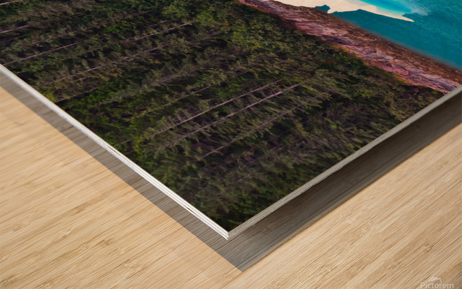 Drift Apart Wood print