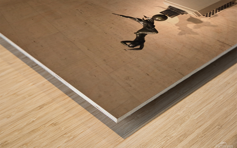 Museum Reflections 1 Wood print